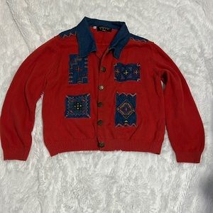 Vintage Christina Hope women’s Cardigan Sweater size XL